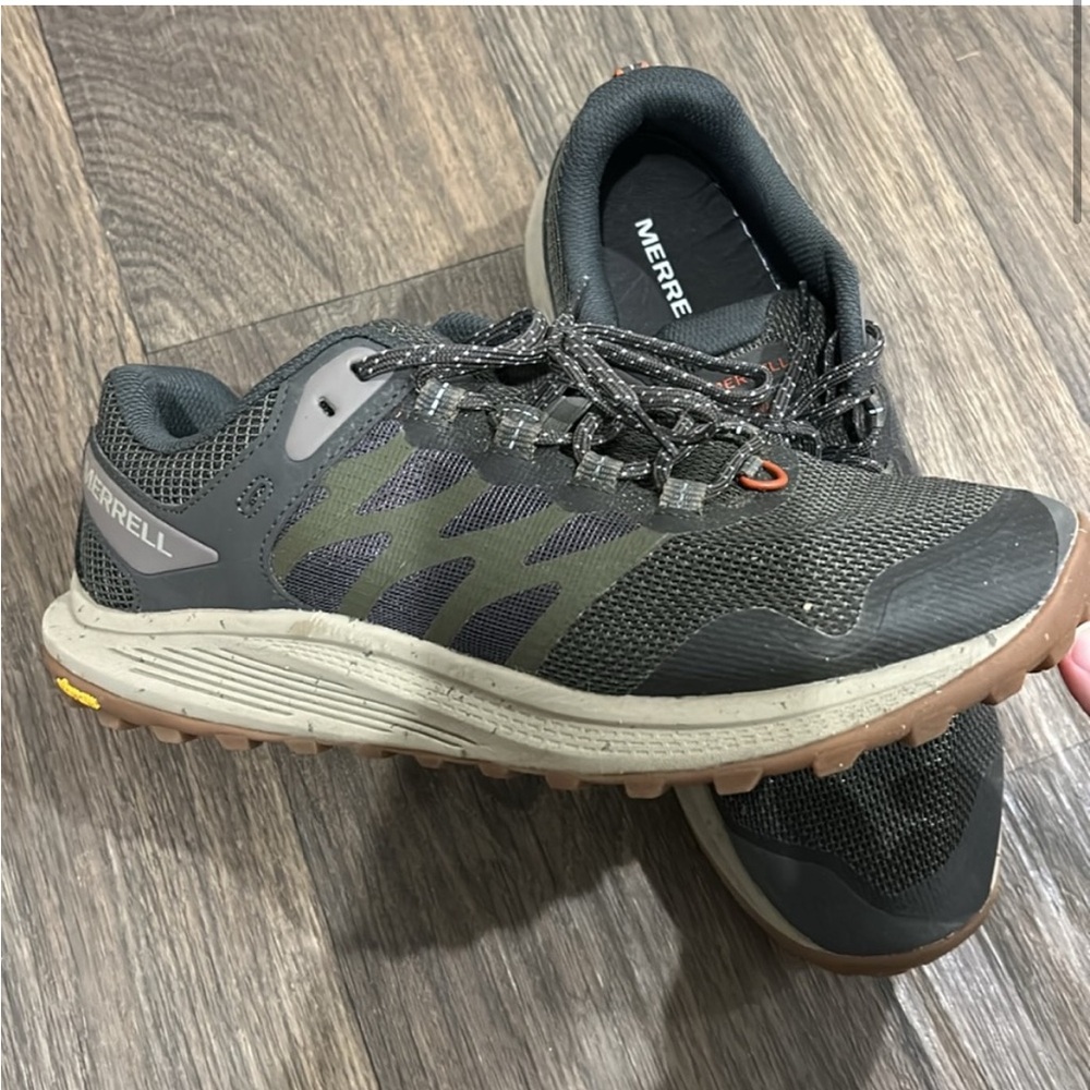 Merrell Gray and Black Men's Shoes